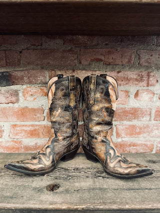 Vintage Durango Cowboy Boots W Sz 5.5