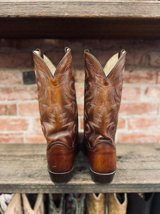 Vintage Dan Post Cowboy Boots M Sz 15