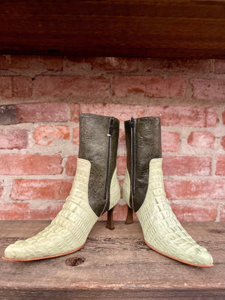 Vintage Lady Canelo Ankle Boots W Sz 9.5