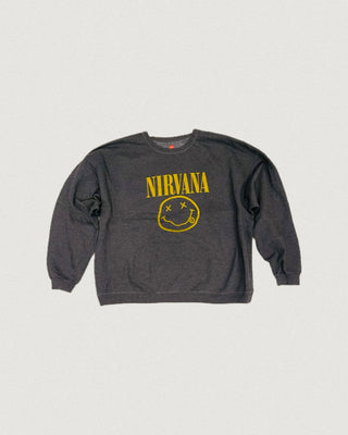 Nirvana Smile Sweatshirt Sz XL