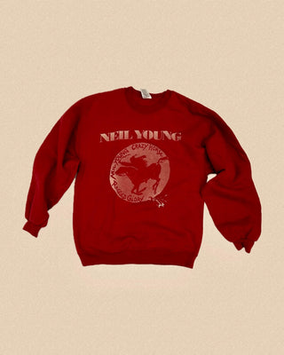 Neil Young Sweatshirt Sz M