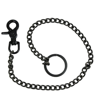 Jack 12" Gun Metal Chain with Claw Hook