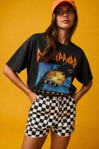 Bad Reputation Checkered Shorts