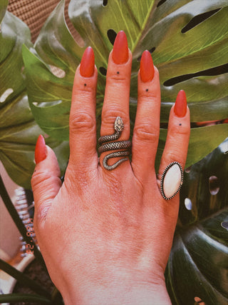 Snake Stainless Steel Ring