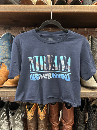 Chop Shop Nirvana Nervermind Cropped T-Shirt
