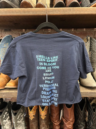 Chop Shop Nirvana Nervermind Cropped T-Shirt