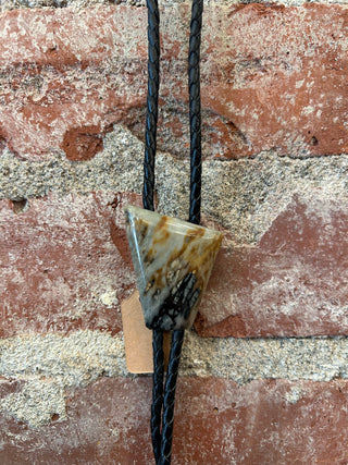 Cut Stone Bolo Tie
