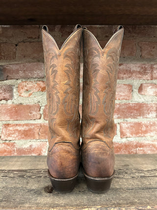 Justin Cowboy Boots Size 7.5