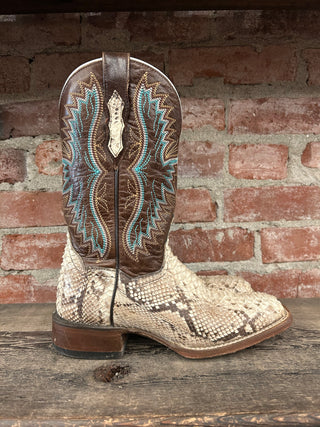 Dan Post Genuine Snake Cowboy Boots Size 7.5