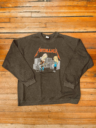 Beavis & Butthead Metallica Sweatshirt