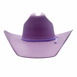 Pioneer Western Canvas Cotton Cowboy Hat Lilac