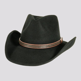 Showdown Felt Cowboy Hat Black