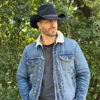 Showdown Felt Cowboy Hat Black