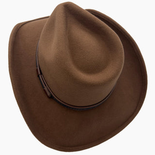 Showdown Felt Cowboy Hat Brown