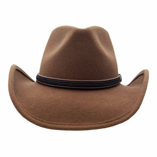 Showdown Felt Cowboy Hat Brown