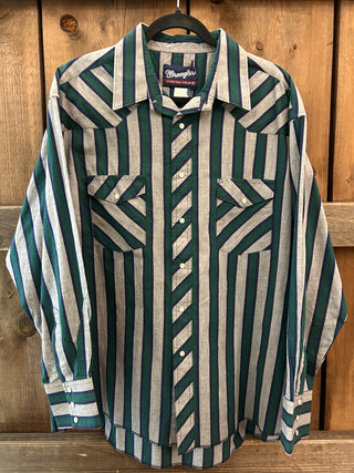 Vintage Men’s Wrangler Snap Up Shirt XL