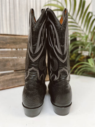 Vintage El Dorado Cowboy Boots M Sz 12