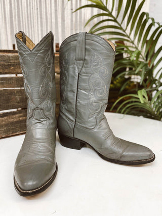 Vintage Moran Boots Cowboy Boots M Sz 13