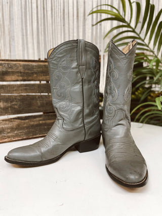 Vintage Moran Boots Cowboy Boots M Sz 13