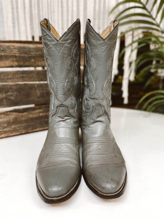Vintage Moran Boots Cowboy Boots M Sz 13