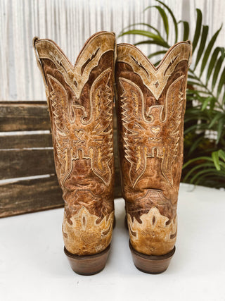 Vintage Corral Cowboy Boots M Sz 12 Wide