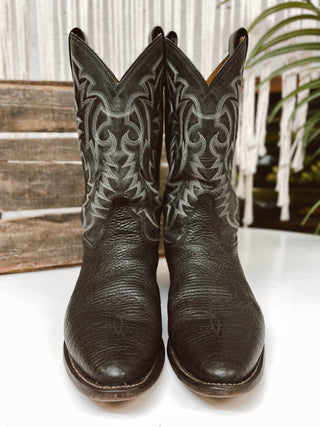 Vintage Tony Lama Cowboy Boots M Sz 12