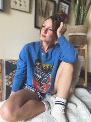 Chop Shop Judas Priest Cropped Sweatshirt