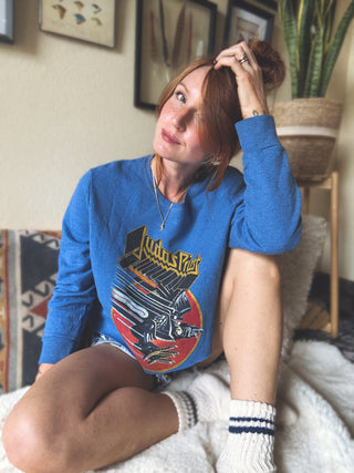 Chop Shop Judas Priest Cropped Sweatshirt