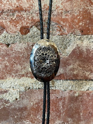 Boho Floral Bolo Tie