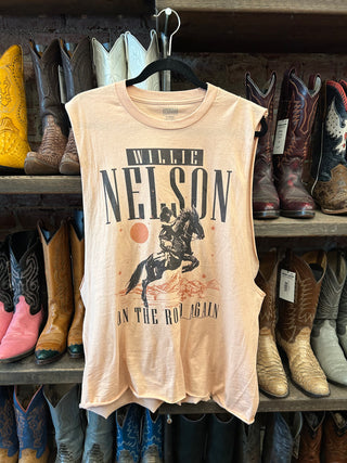Chop Shop Custom Willy Nelson Muscle tank