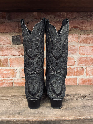 Vintage J.B. Dillon Cowboy Boots W Sz 9