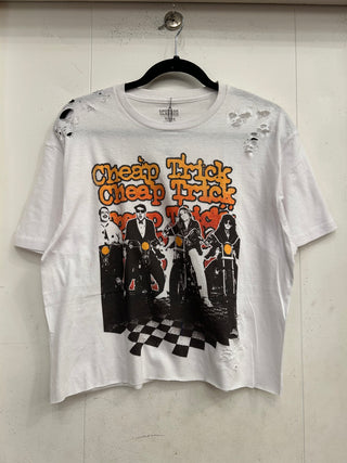Chop Shop Cheap Trick Cropped T-Shirt