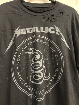 Chop Shop Metallica Black Album T-Shirt