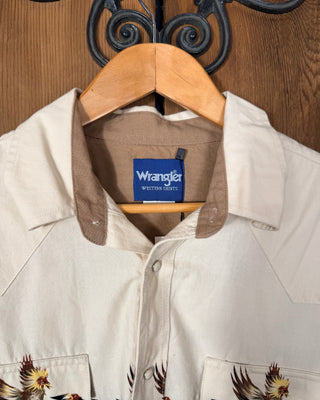 Vintage Men's Wrangler Snap Up - X-Large