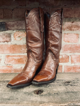 Vintage Dan Post Cowboy Boots W Sz 6