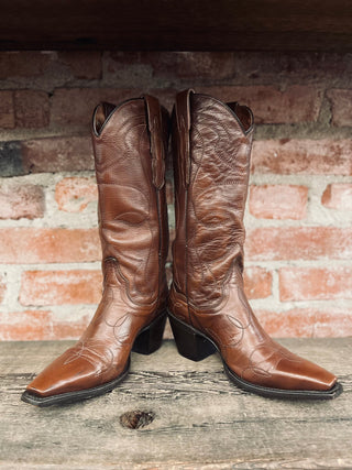 Vintage Dan Post Cowboy Boots W Sz 6