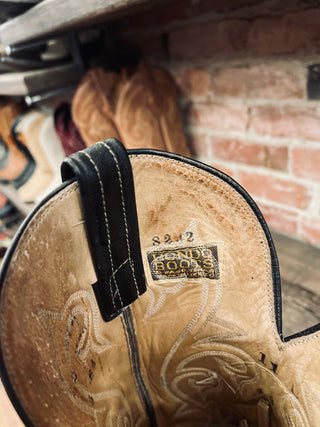 Vintage Hondo Cowboy Boots M Sz 11