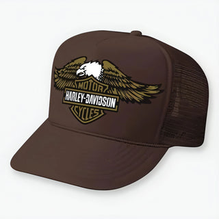 Harley Davidson Eagle Trucker Hat
