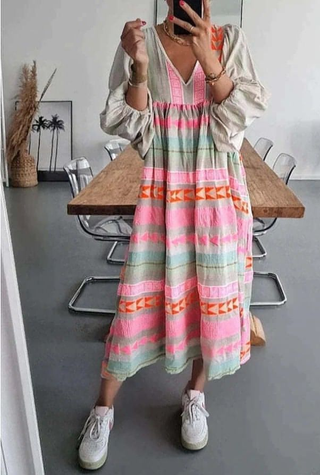 Bright Skies Maxi Dress