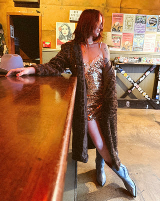 1979 Sequin Ultra Mini Dress