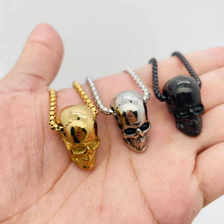 Stainless Steel Skull Necklace