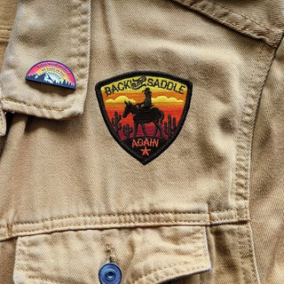 Back In This Saddle Again Patch