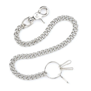 Jesse 18" Metal Chain with Claw Hook