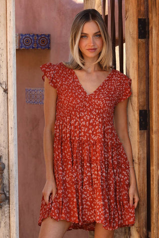 Scarlett Floral Mini Dress