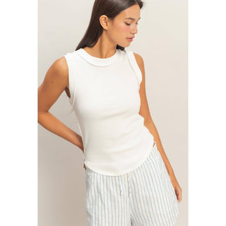Laguna Ribbed Tank Top