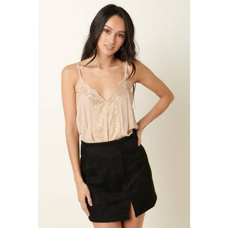 Midnight Muse Lace Tank Top