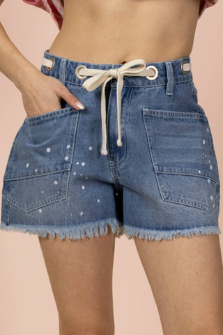 Right On Time Denim Shorts