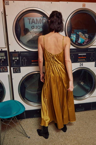 Sedona Sunset Satin Dress