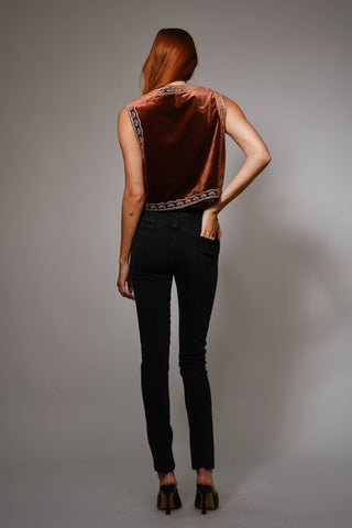 Ramble On Velvet Vest