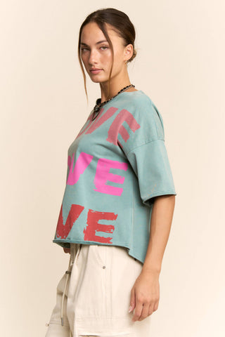 I Love You Oversized T-Shirt